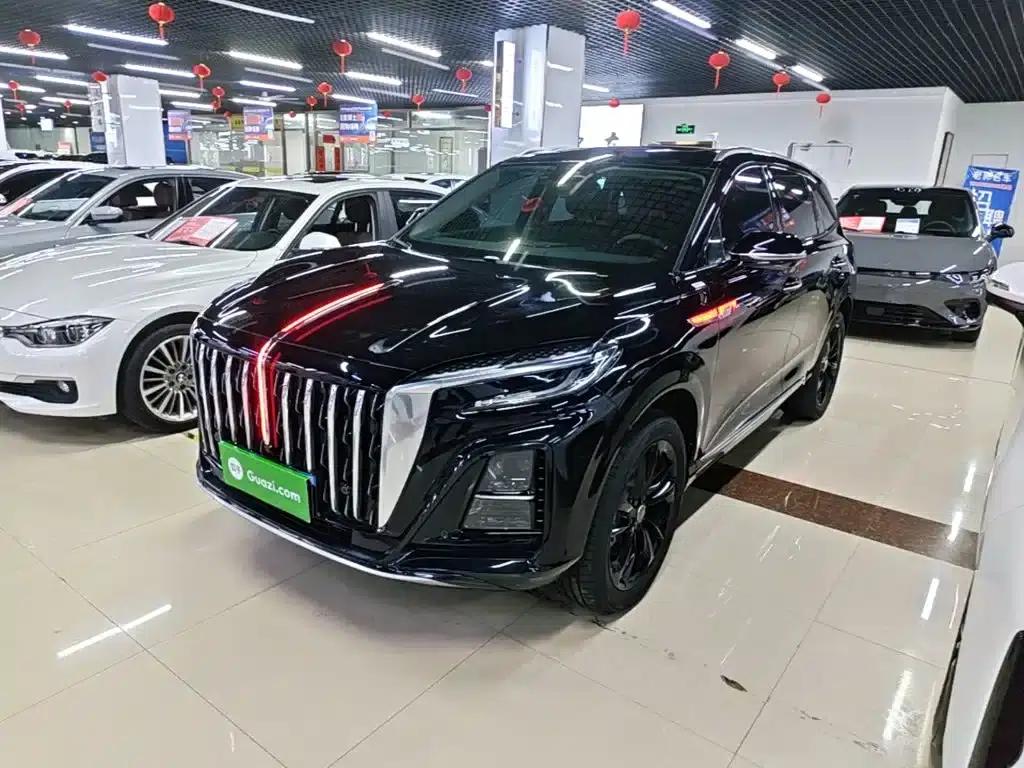 Hongqi HS3 PHEV 2025 model, 117km range, Jinwei PLUS version — миниатюра 1