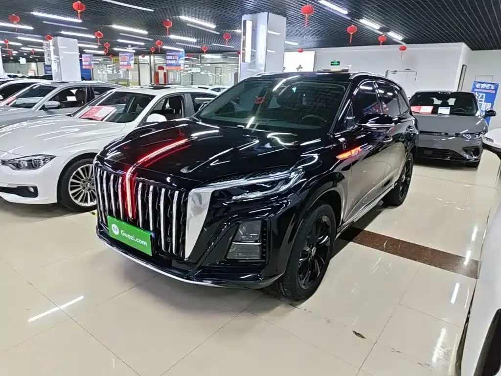 Hongqi HS3 PHEV 2025 model, 117km range, Jinwei PLUS version — миниатюра 2