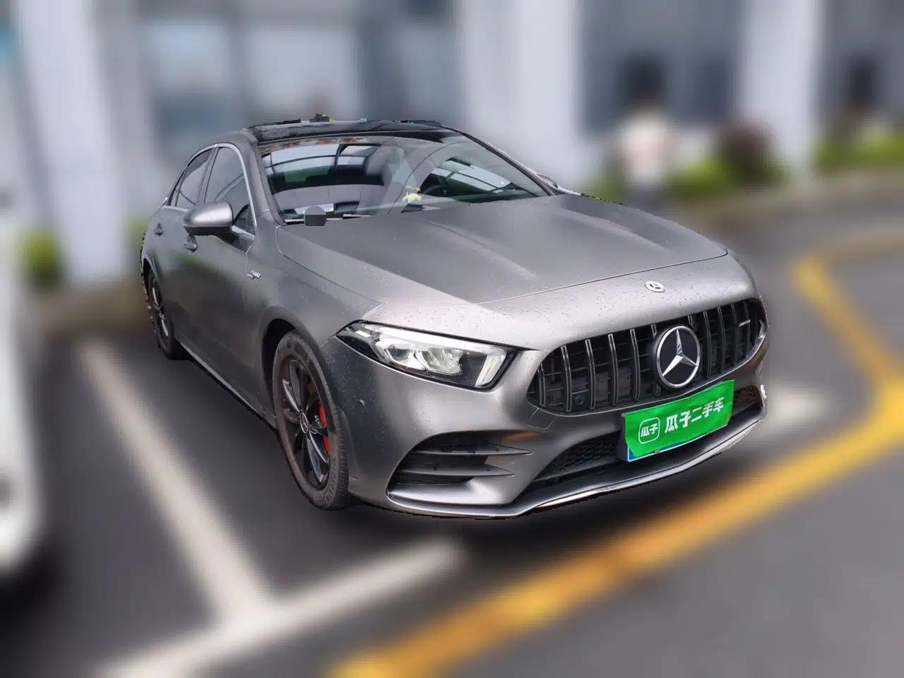 Mercedes-Benz A-Class 2021 A 200 L Sport Sedan Fashion Model — миниатюра 3