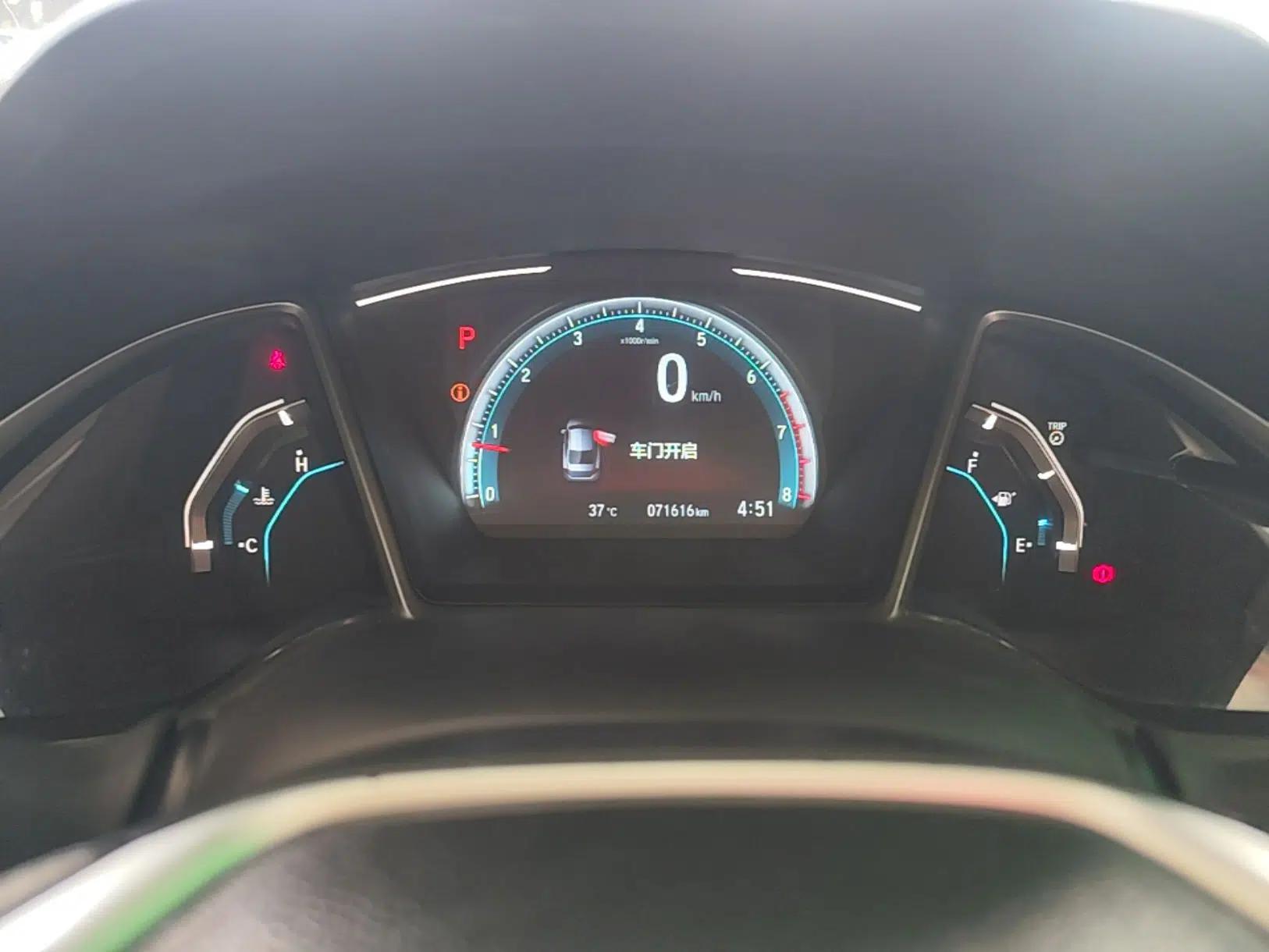 Honda Civic 2019 220TURBO CVT Dynamic Edition China VI — миниатюра 19