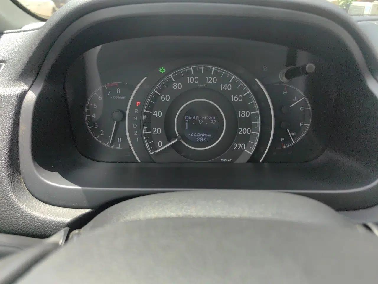 Honda CR-V 2012 2.4L four-wheel drive luxury version — миниатюра 12