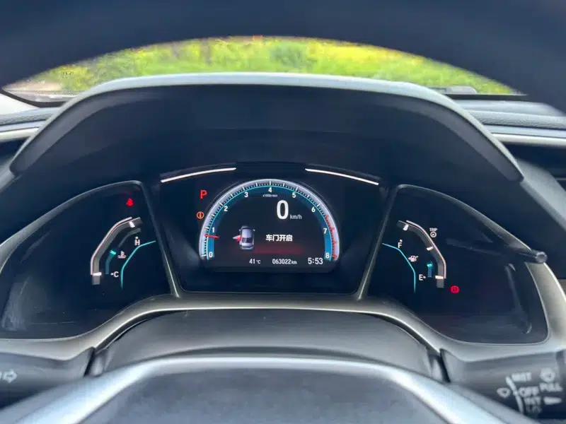 2019 Civic 220TURBO CVT Sporty Edition (China VI Emission Standard) — миниатюра 13