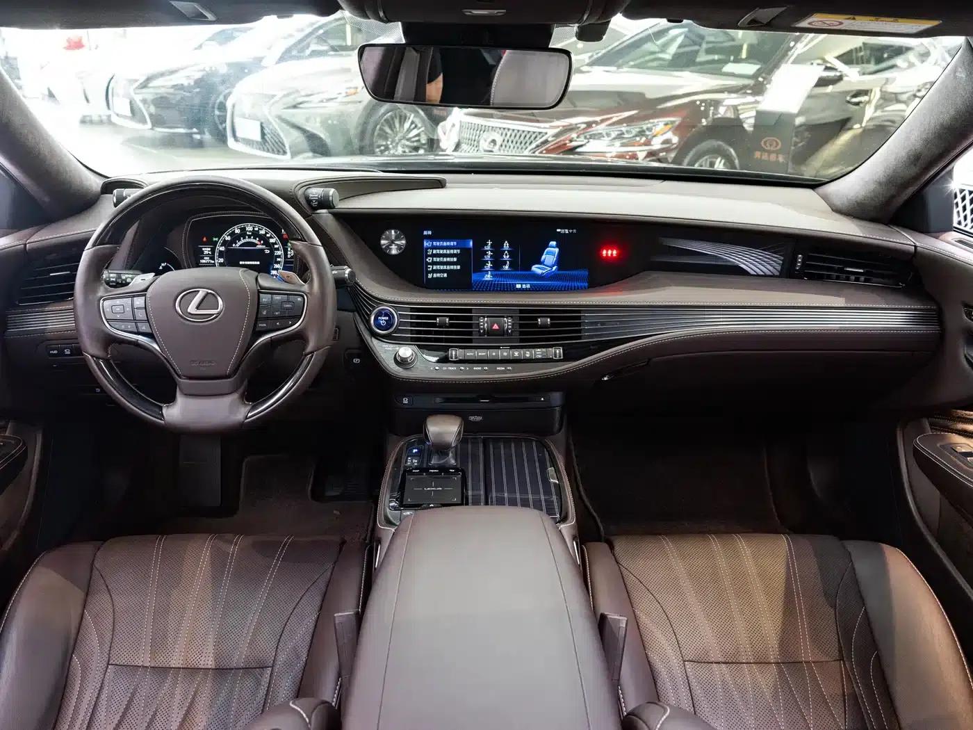 Lexus LS 2018 500h Luxury Edition (China VI Emission Standard) — миниатюра 13