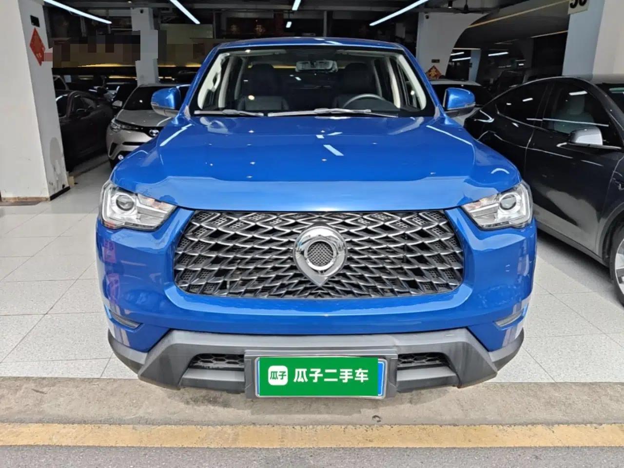 Great Wall Poer 2021 2.0T Commercial Version Automatic Diesel Two-Wheel Drive Elite Trim with Long Bed – GW4D20M — миниатюра 2