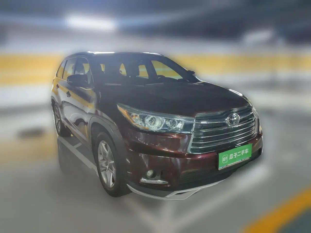 Toyota Highlander 2015 2.0T Four-Wheel Drive Ultimate Edition 7-Seater — миниатюра 3
