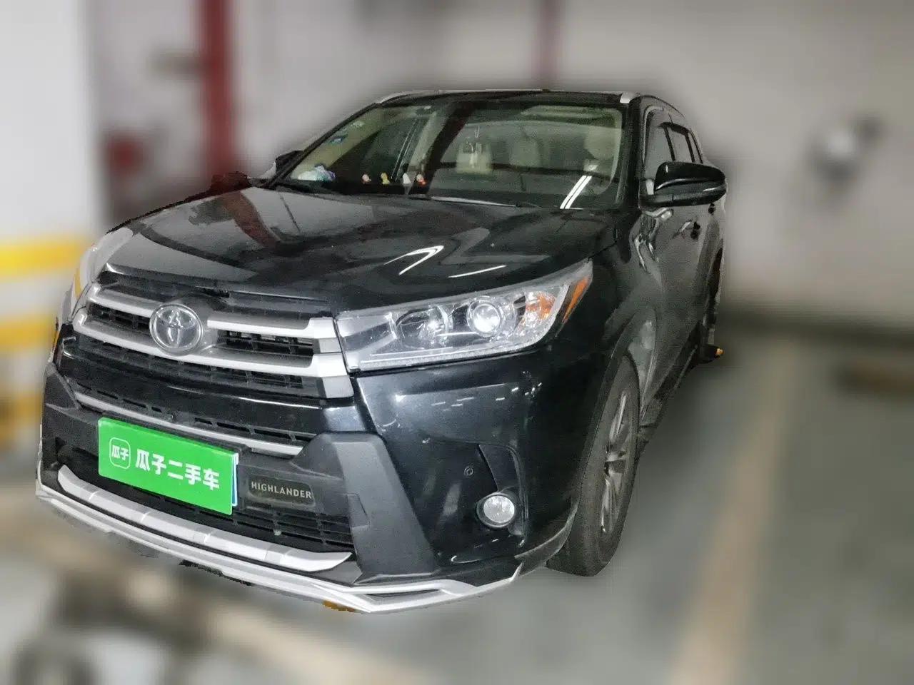 Toyota Highlander 2018 2.0T Two-Wheel Drive Elite Edition 5 Seats Emission Standard China V — миниатюра 1