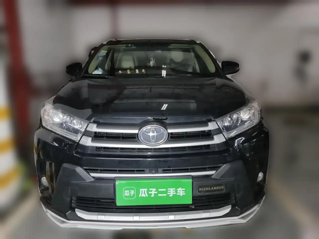 Toyota Highlander 2018 2.0T Two-Wheel Drive Elite Edition 5 Seats Emission Standard China V — миниатюра 2
