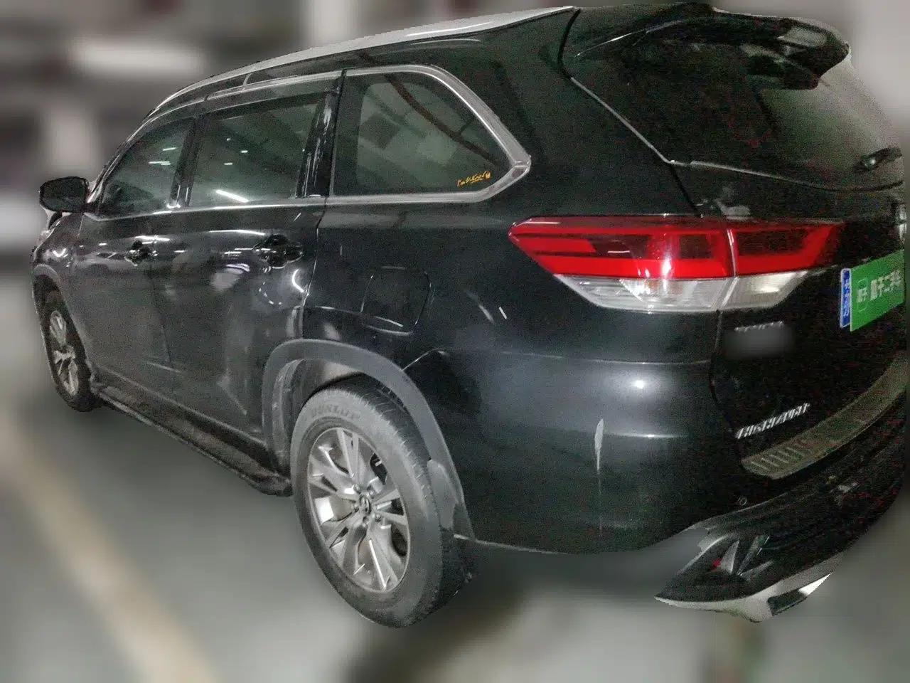 Toyota Highlander 2018 2.0T Two-Wheel Drive Elite Edition 5 Seats Emission Standard China V — миниатюра 4