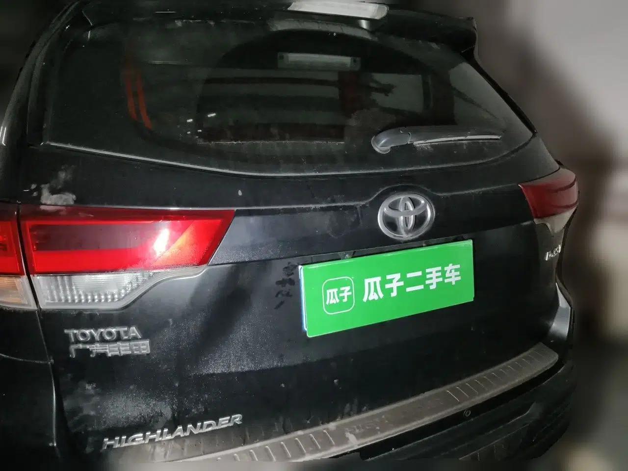 Toyota Highlander 2018 2.0T Two-Wheel Drive Elite Edition 5 Seats Emission Standard China V — миниатюра 5