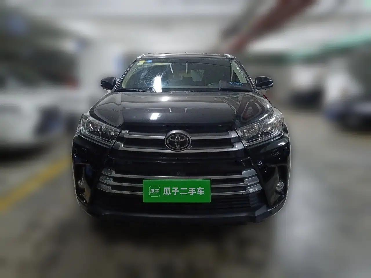 Toyota Highlander 2018 2.0T Four-Wheel Drive Prestige Version 7 Seats China V Emission Standard — миниатюра 2
