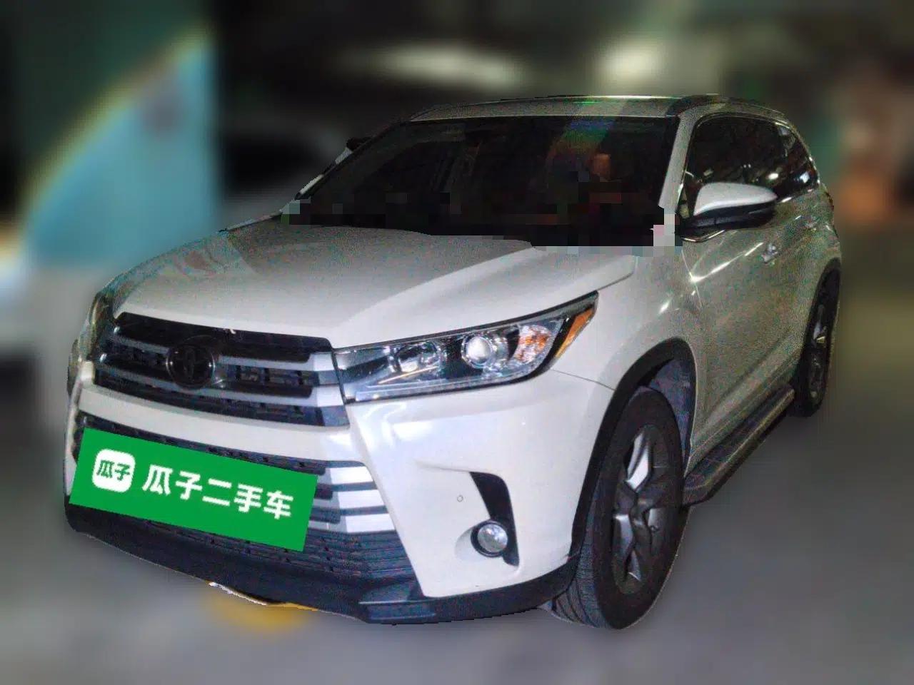 Toyota Highlander 2018 2.0T Four-Wheel Drive Luxury Version 7 Seats China VI Standard — миниатюра 1