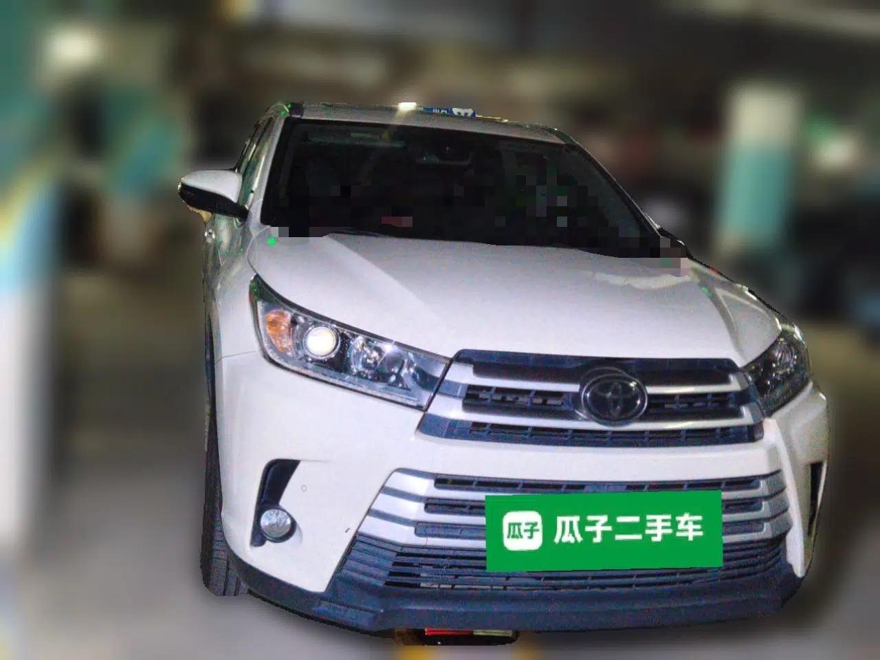 Toyota Highlander 2018 2.0T Four-Wheel Drive Luxury Version 7 Seats China VI Standard — миниатюра 2