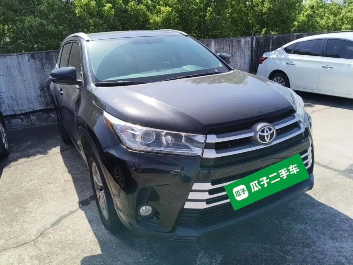 Toyota Highlander 2018 2.0T Two-Wheel Drive Elite Version 5 Seats China VI Standard — миниатюра 3