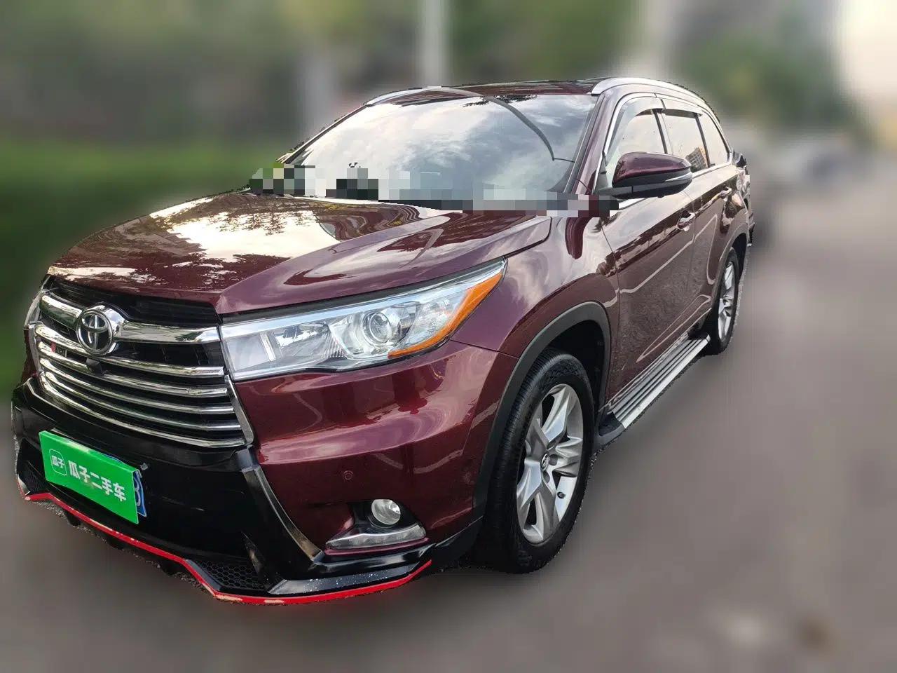 Toyota Highlander 2017 2.0T Four-Wheel Drive Luxury Edition 7 Seats — миниатюра 1