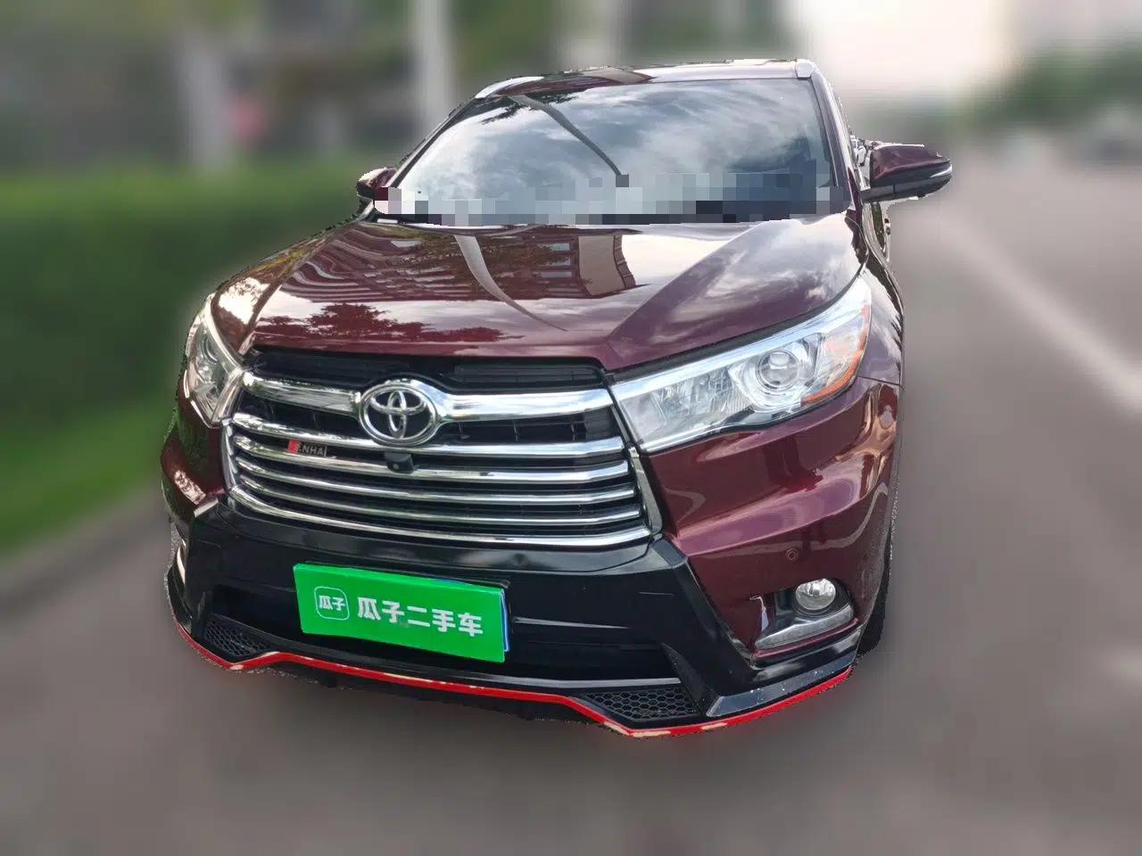Toyota Highlander 2017 2.0T Four-Wheel Drive Luxury Edition 7 Seats — миниатюра 2