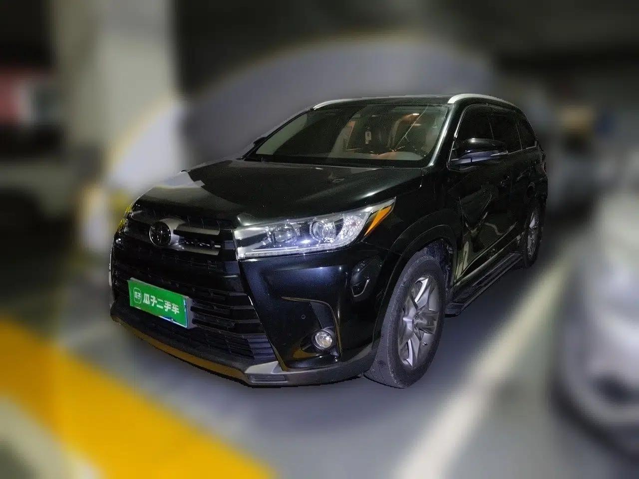 Toyota Highlander 2018 2.0T Four-Wheel Drive Luxury Version 7 Seats China VI Standard — миниатюра 1