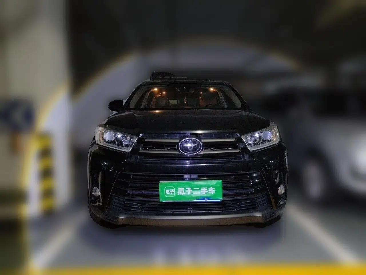 Toyota Highlander 2018 2.0T Four-Wheel Drive Luxury Version 7 Seats China VI Standard — миниатюра 2