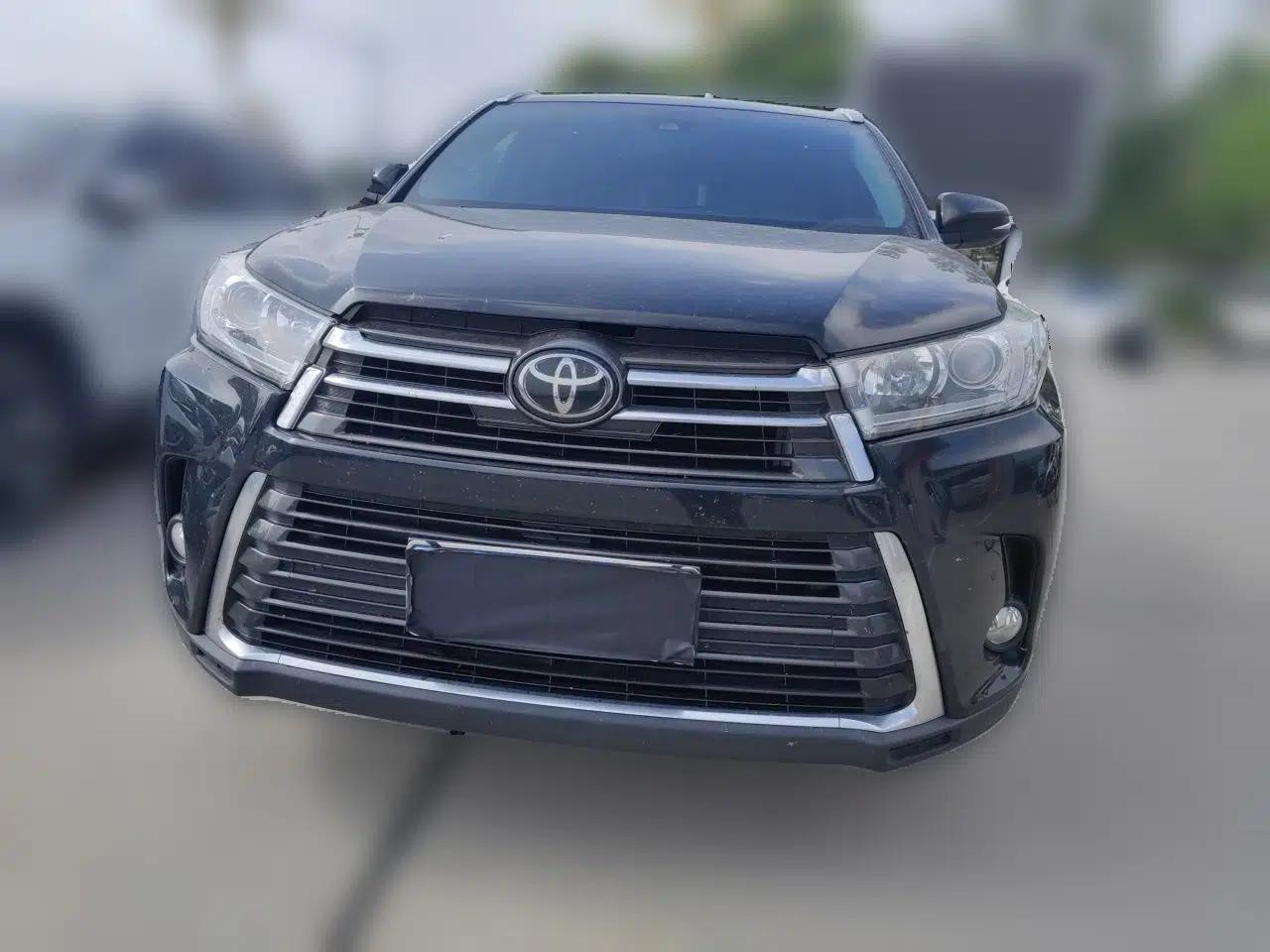 Toyota Highlander 2018 2.0T Four-Wheel Drive Prestige Version 7 Seats China VI Standard — миниатюра 2