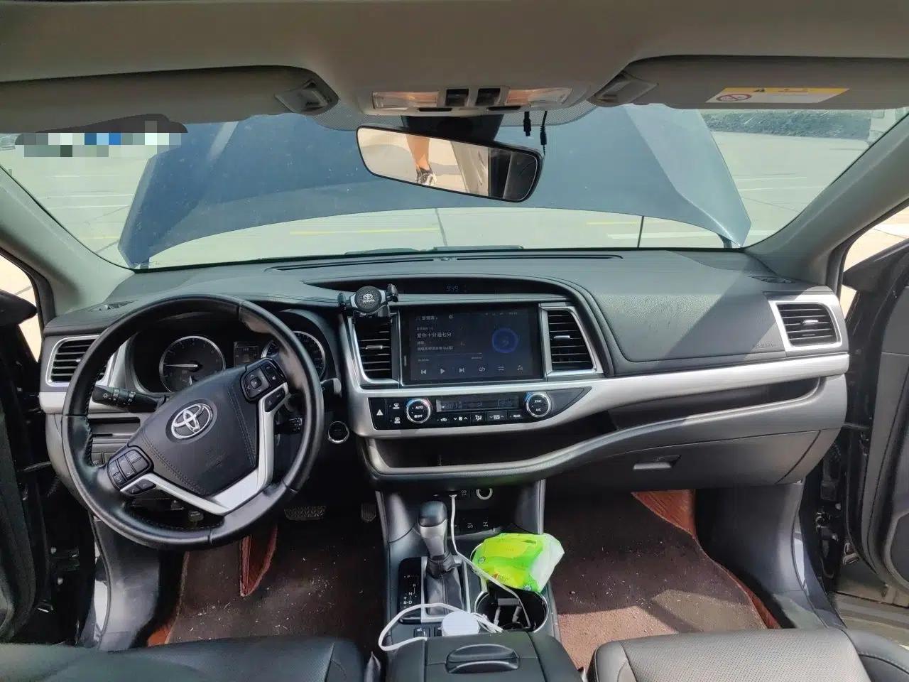 Toyota Highlander 2018 2.0T Four-Wheel Drive Prestige Version 7 Seats China VI Standard — миниатюра 9