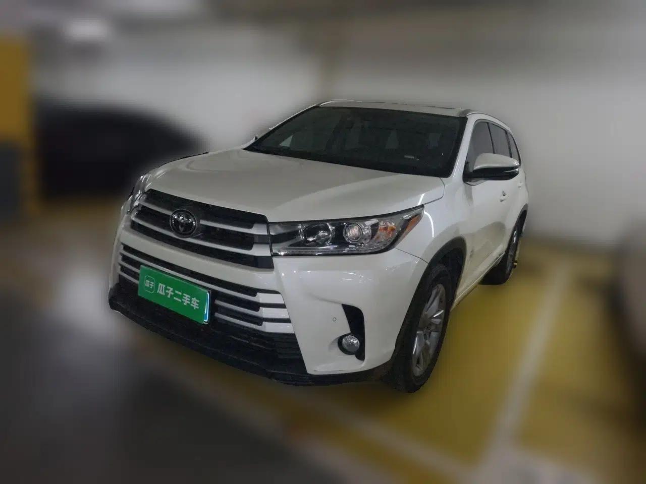 Toyota Highlander 2018 2.0T Four-Wheel Drive Luxury Edition 7 Seats China V Emission Standard — миниатюра 1