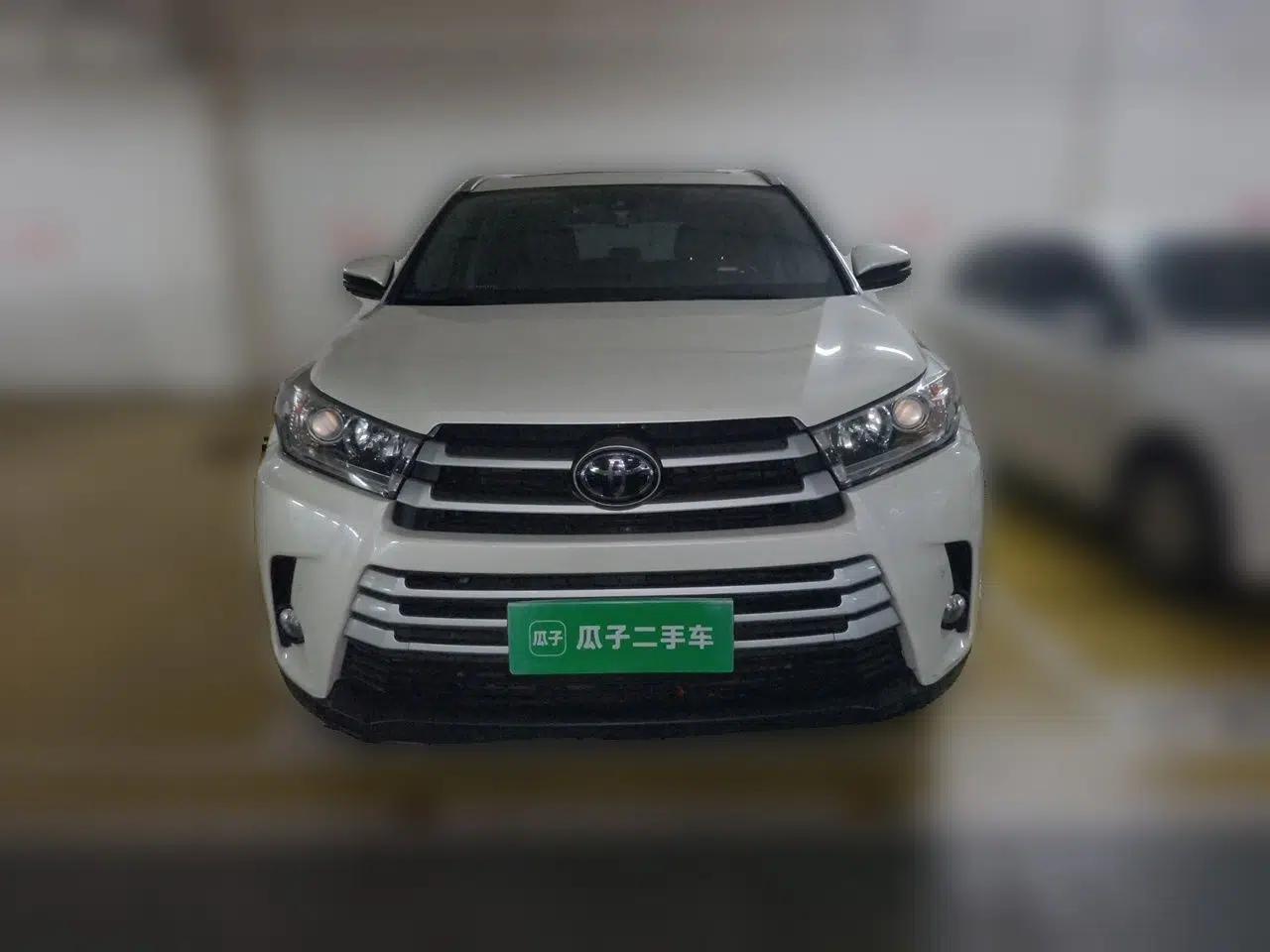 Toyota Highlander 2018 2.0T Four-Wheel Drive Luxury Edition 7 Seats China V Emission Standard — миниатюра 2