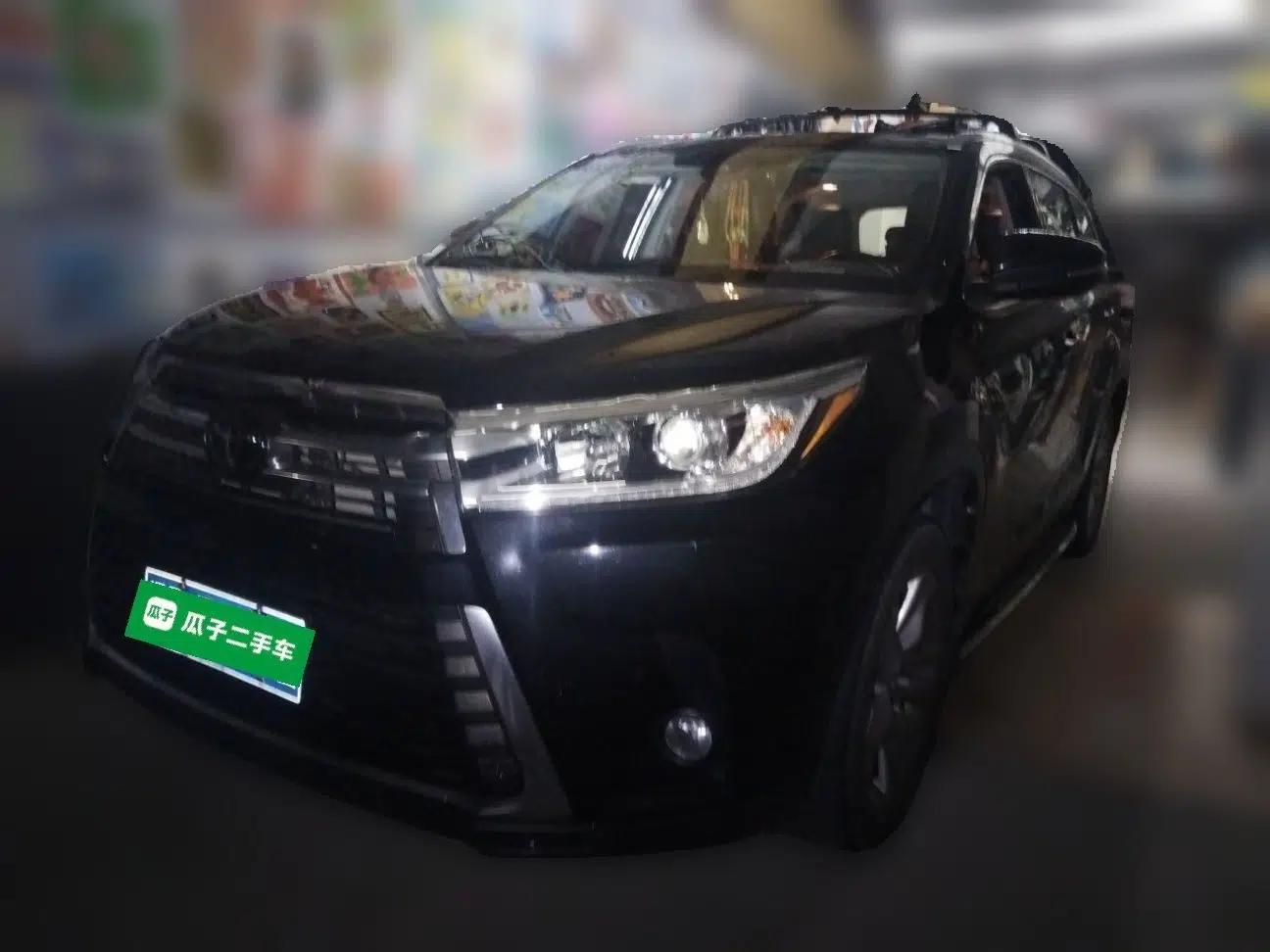 Toyota Highlander 2018 2.0T Four-Wheel Drive Prestige Version 7 Seats China VI Standard — миниатюра 1