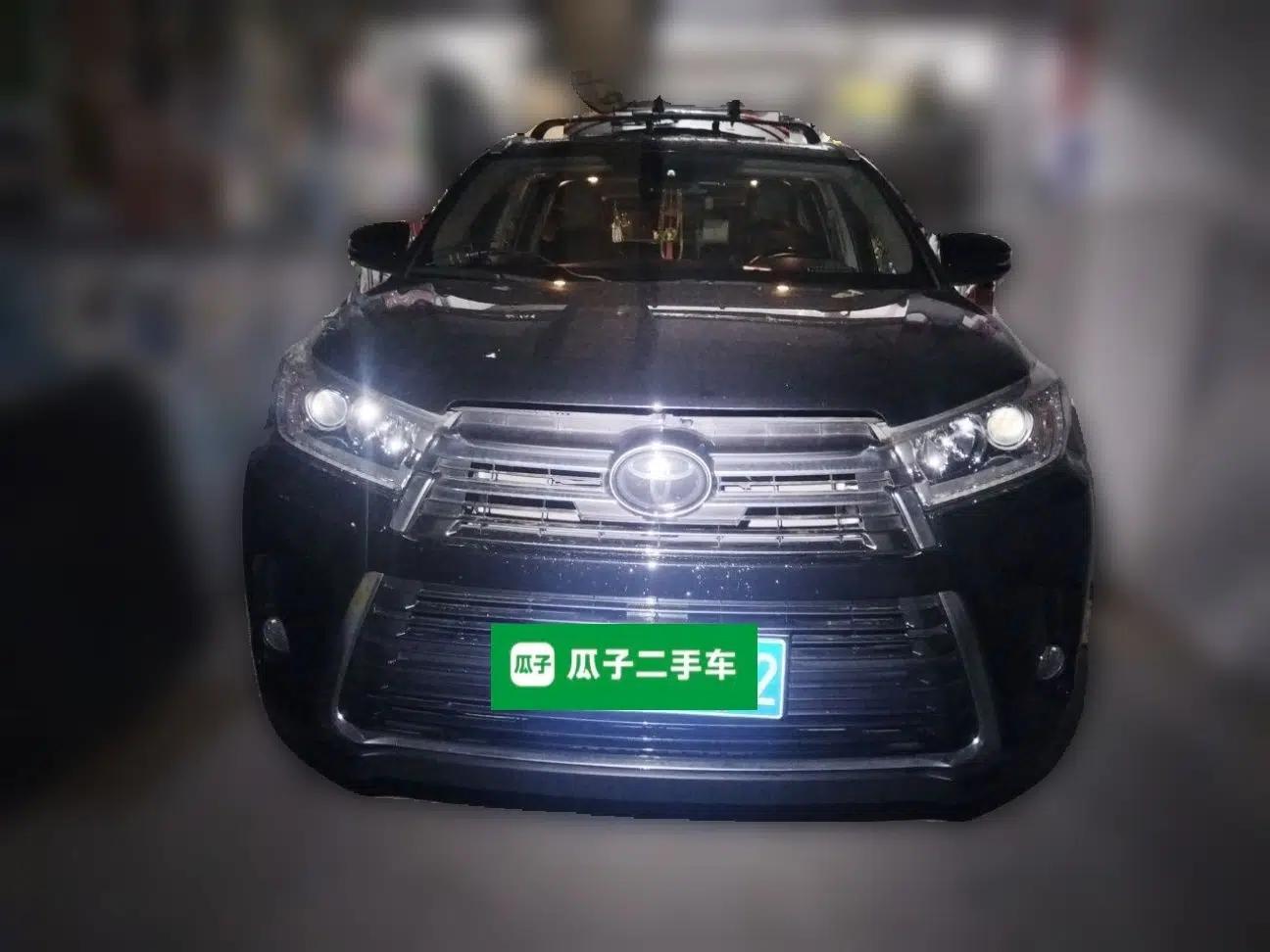 Toyota Highlander 2018 2.0T Four-Wheel Drive Prestige Version 7 Seats China VI Standard — миниатюра 2