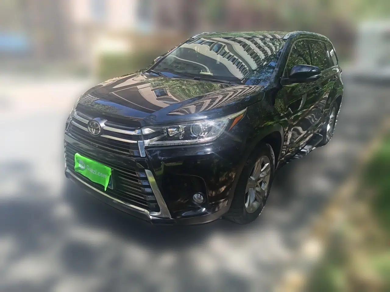 Toyota Highlander 2018 2.0T Four-Wheel Drive Prestige Version 7 Seats China VI Standard — миниатюра 1