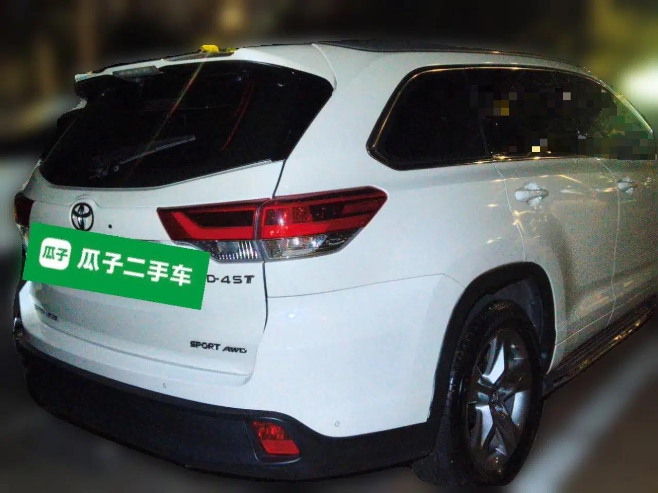 Toyota Highlander 2018 2.0T Four-Wheel Drive Prestige Version 7 Seats China V Emission Standard — миниатюра 6