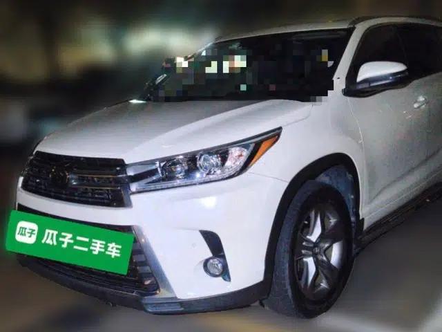 Toyota Highlander 2018 2.0T Four-Wheel Drive Prestige Version 7 Seats China V Emission Standard