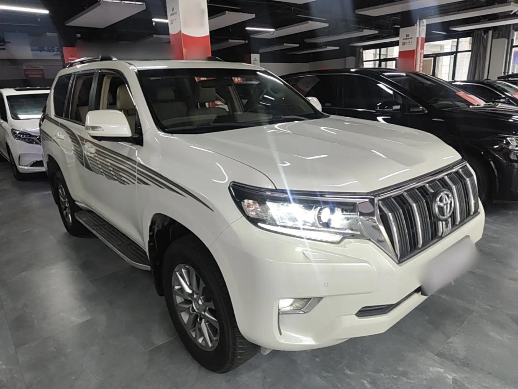 Toyota Prado 2018 3.5L Automatic TX-L with Rear-Mounted Spare Tire — миниатюра 3