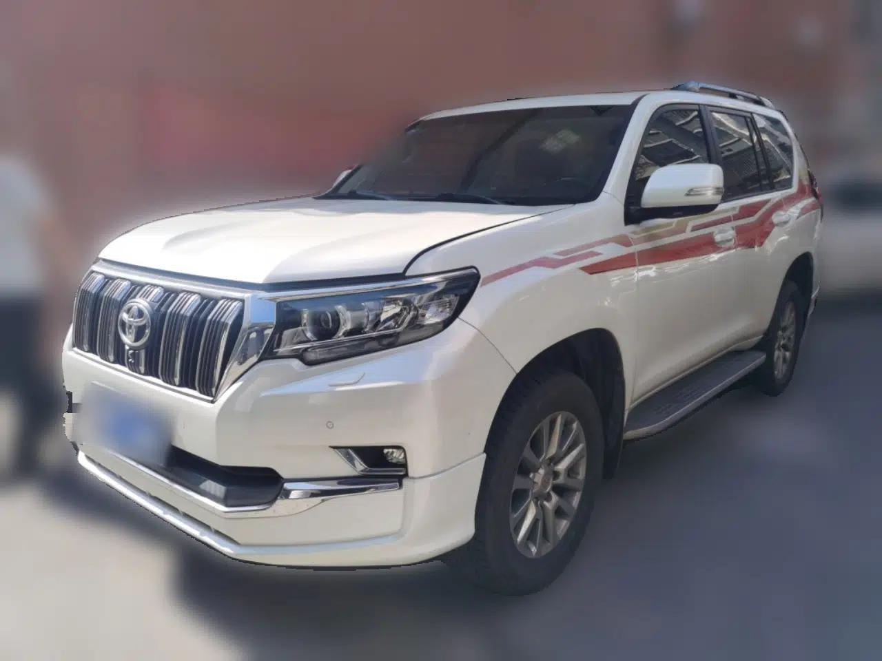 Toyota Prado 2019 3.5L Automatic TX-L Deluxe Edition with Rear-Mounted Spare Tire — миниатюра 1