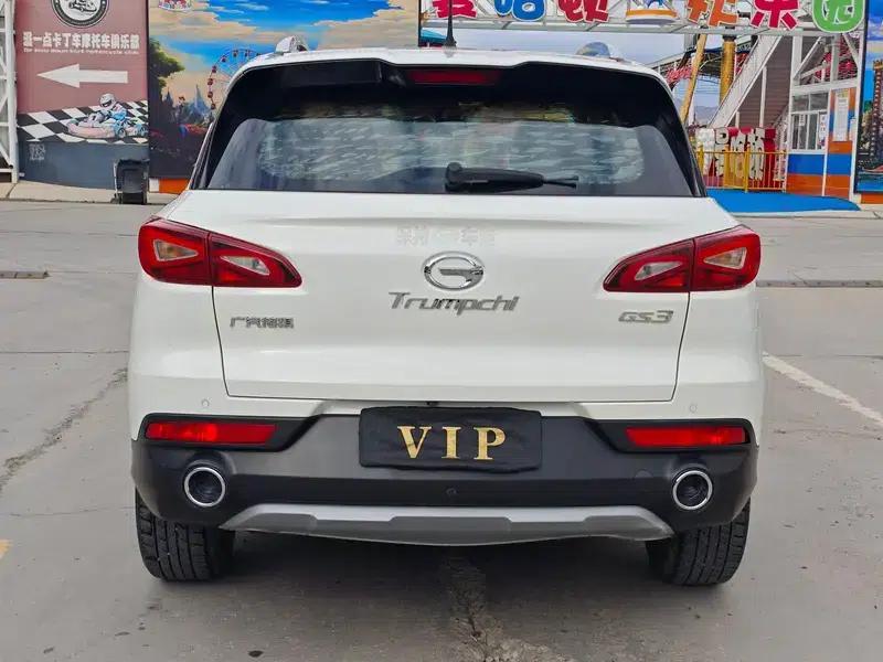Trumpchi GS3 2017 150N Manual Elite Edition — миниатюра 5