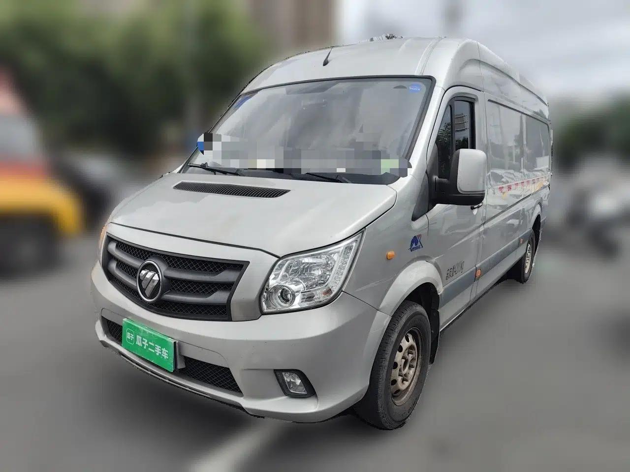 Foton Toano 2023 2.0T Manual Jixiang Van Extended Wheelbase Mid-Roof Design Rear Single Tire 3-Seater — миниатюра 1