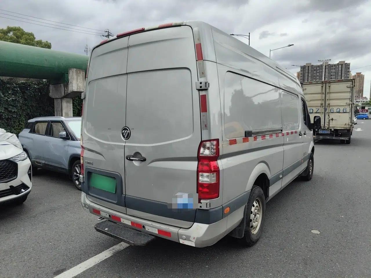 Foton Toano 2023 2.0T Manual Jixiang Van Extended Wheelbase Mid-Roof Design Rear Single Tire 3-Seater — миниатюра 6