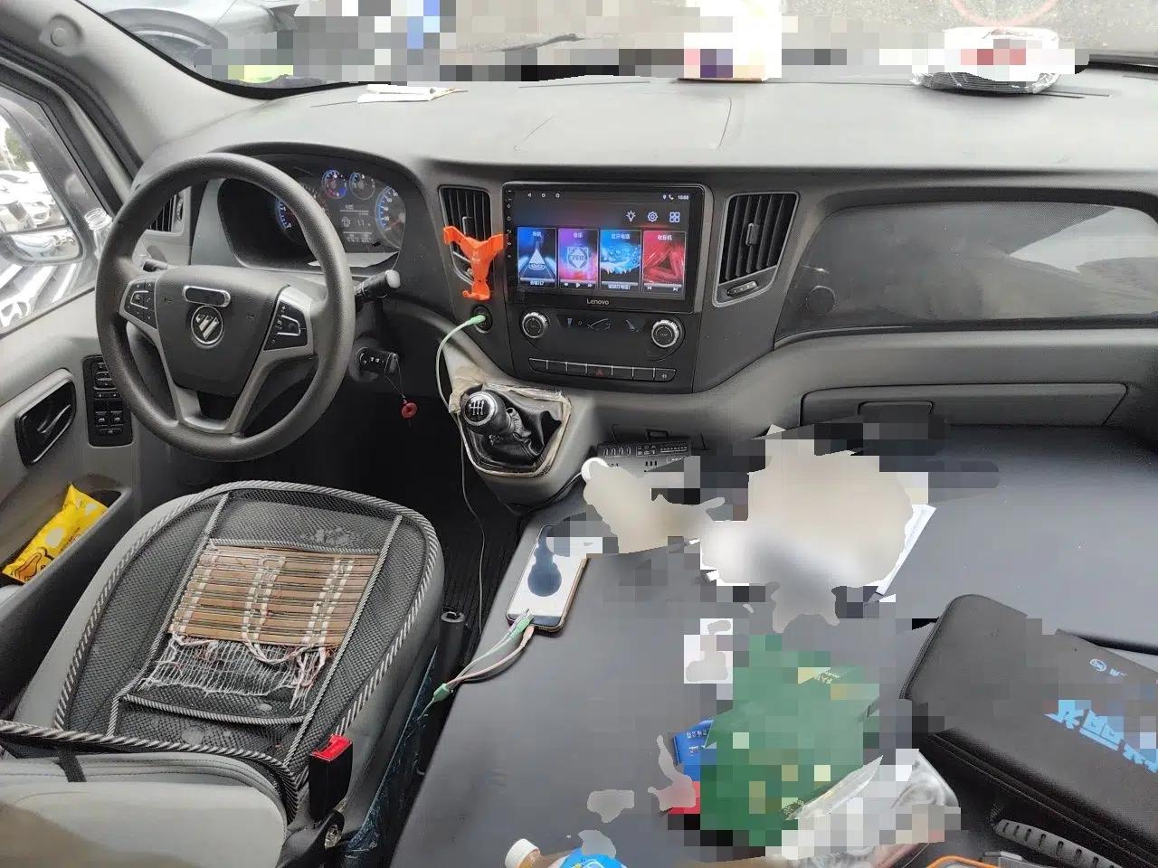 Foton Toano 2023 2.0T Manual Jixiang Van Extended Wheelbase Mid-Roof Design Rear Single Tire 3-Seater — миниатюра 9