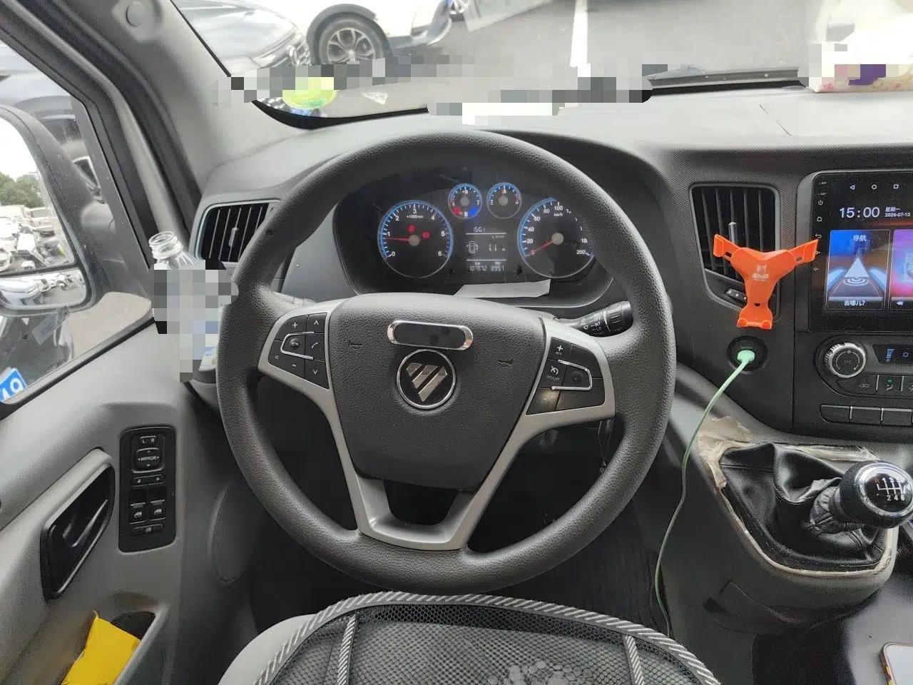 Foton Toano 2023 2.0T Manual Jixiang Van Extended Wheelbase Mid-Roof Design Rear Single Tire 3-Seater — миниатюра 10