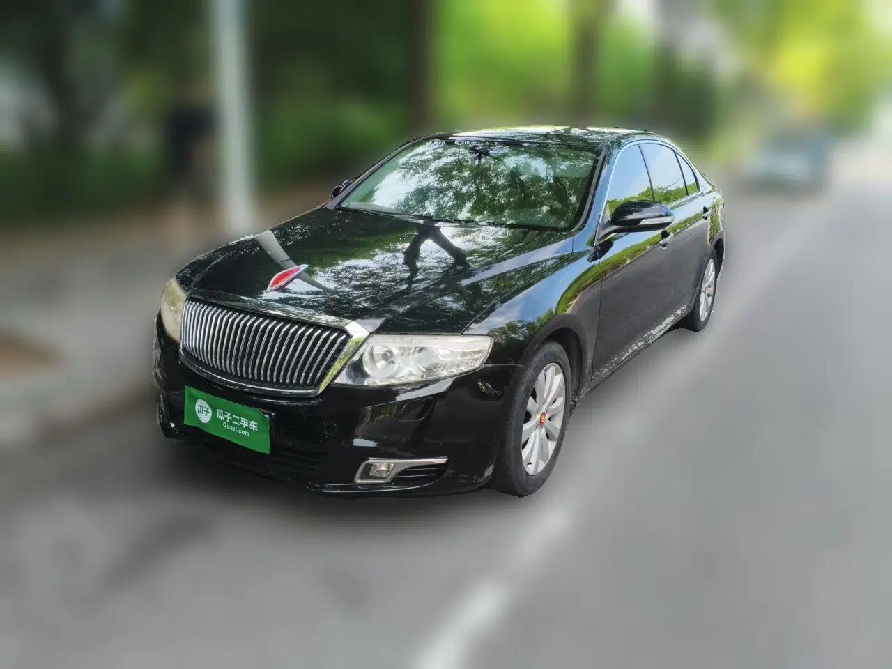 Hongqi H7 Hongqi H7, black, 2.5-liter engine — миниатюра 1