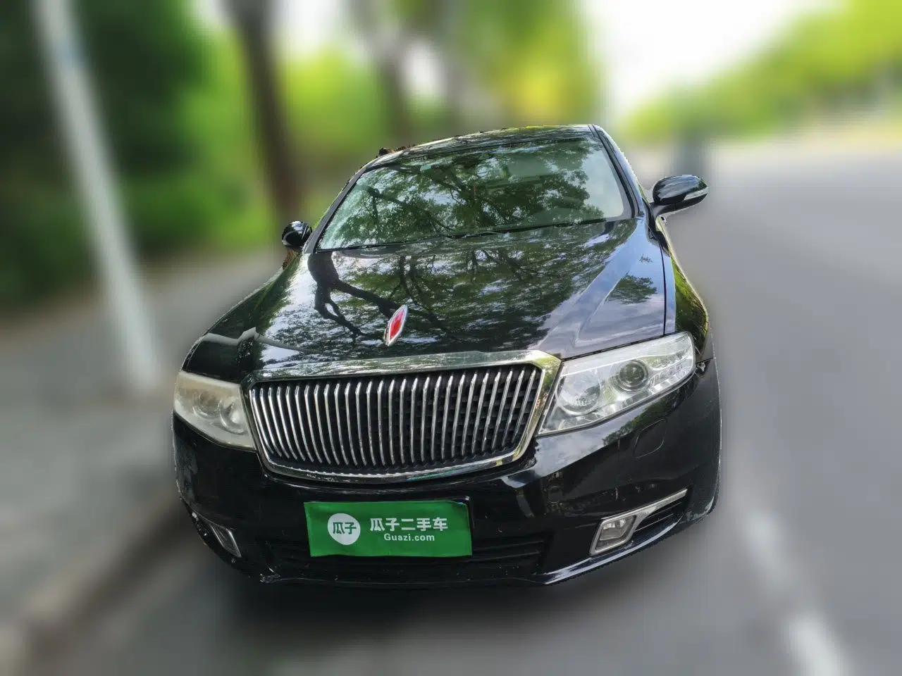 Hongqi H7 Hongqi H7, black, 2.5-liter engine — миниатюра 2
