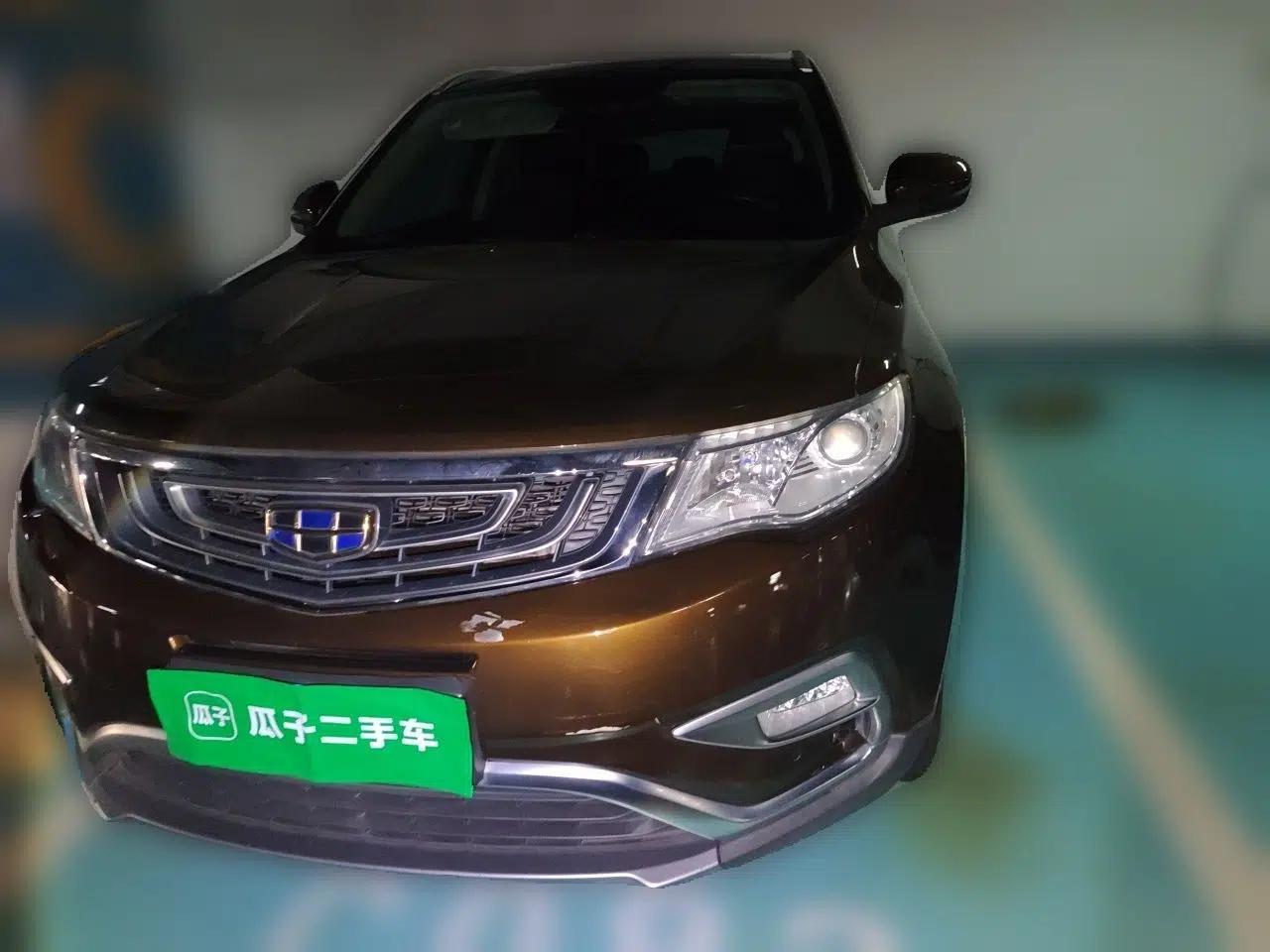 Geely Auto Emgrand X7 Sport 2016 1.8TD Automatic ZhiShang Model — миниатюра 2