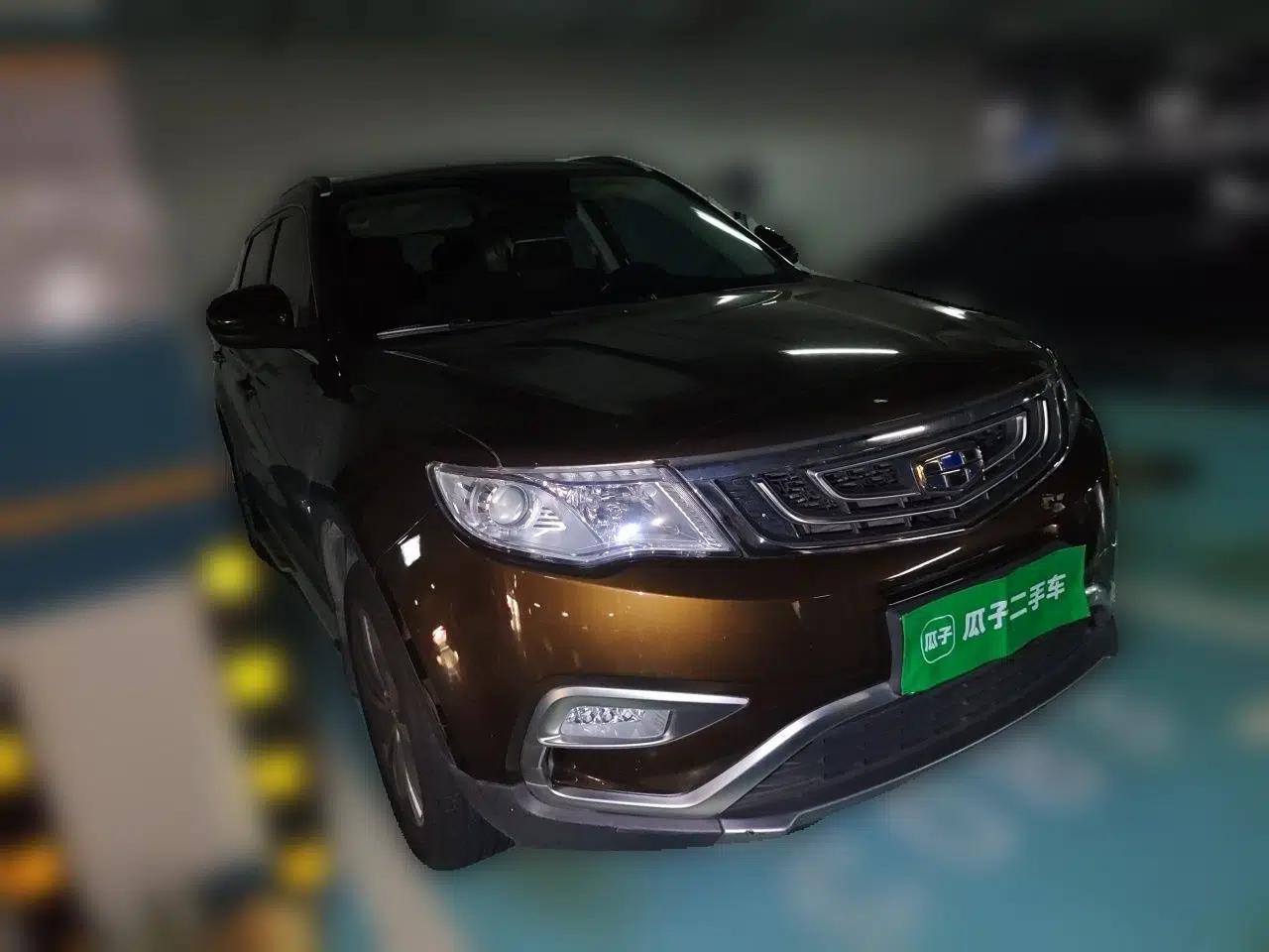 Geely Auto Emgrand X7 Sport 2016 1.8TD Automatic ZhiShang Model — миниатюра 3