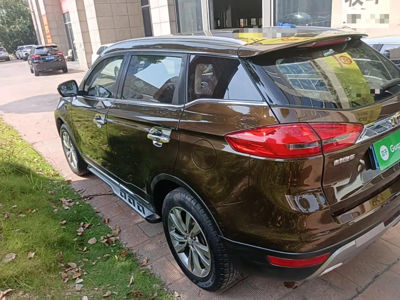 Geely Auto Emgrand X7 Sport 2016 1.8TD Automatic ZhiZun Version — миниатюра 4