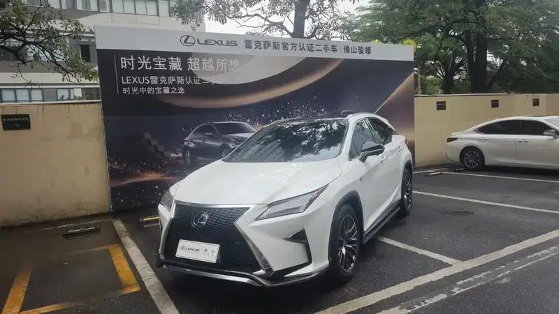 Lexus RX 2016 300 AWD F Sport Edition (China V emission standard) — миниатюра 1