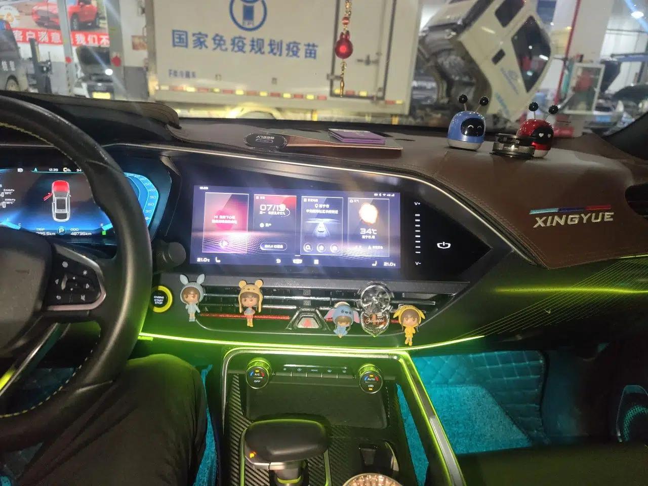 Geely Auto Monjaro S 2021 2.0TD Automatic Two-Wheel Drive Lightning Edition — миниатюра 13