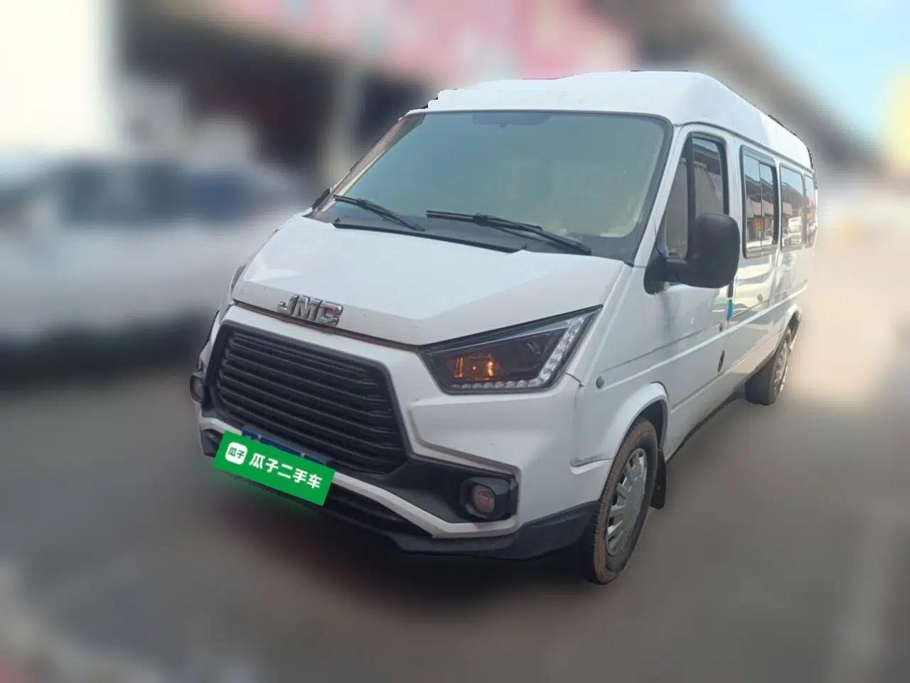 JMC Transit 2020 2.8T Business-Grade Long Wheelbase Mid-Roof 9-Seater China VI JX493 — миниатюра 1