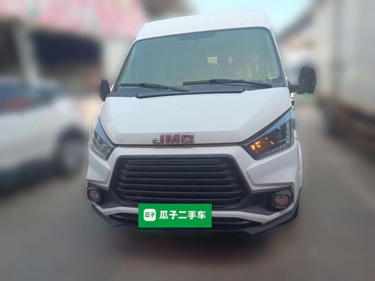 JMC Transit 2020 2.8T Business-Grade Long Wheelbase Mid-Roof 9-Seater China VI JX493 — миниатюра 2