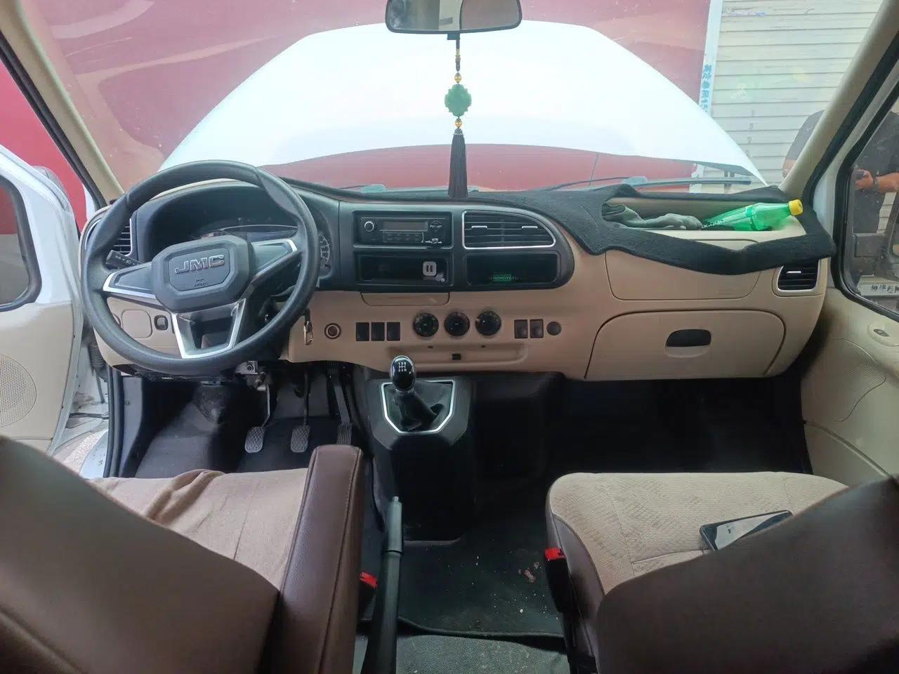 JMC Transit 2020 2.8T Business-Grade Long Wheelbase Mid-Roof 9-Seater China VI JX493 — миниатюра 9