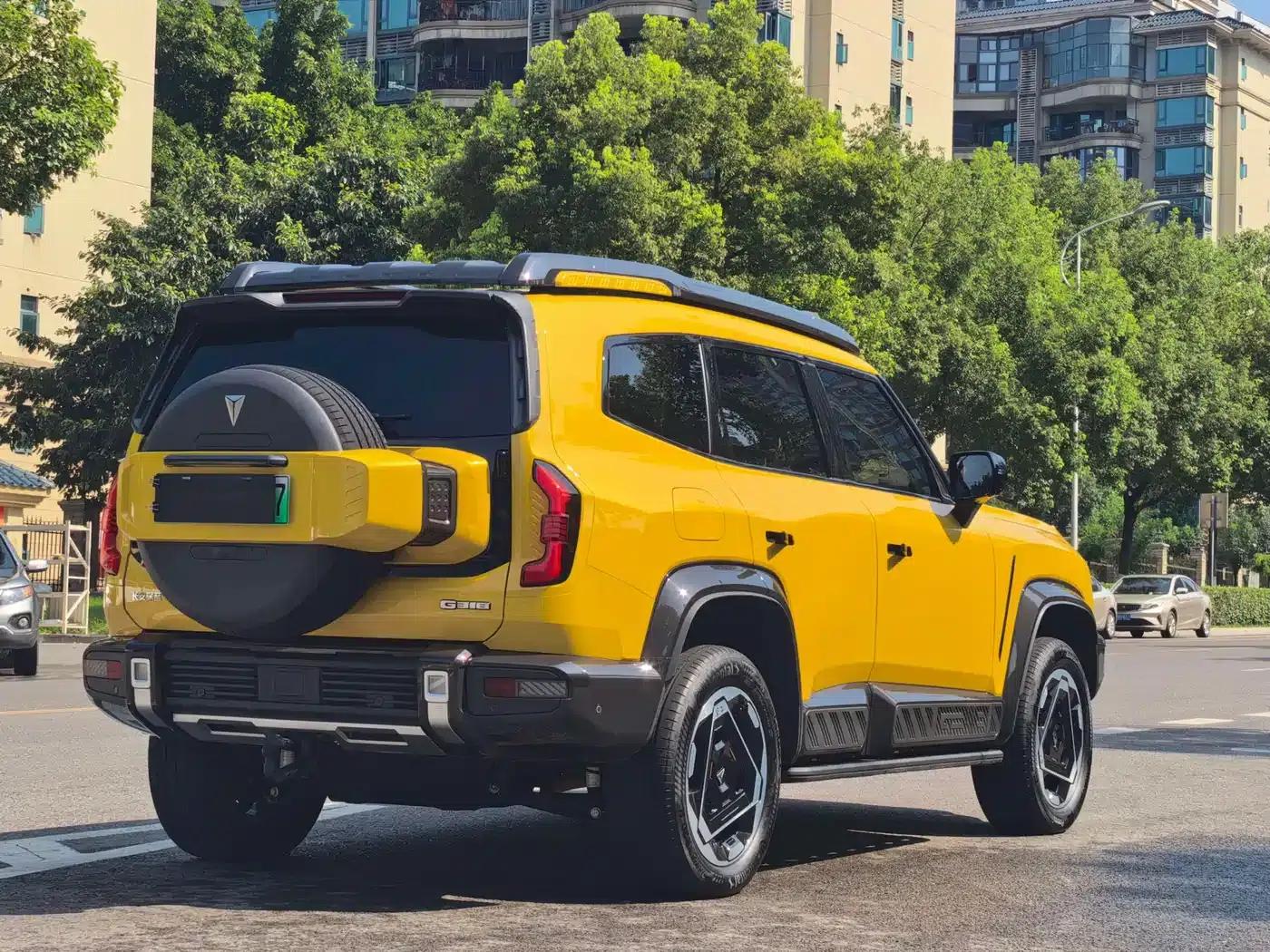 Deep Blue G318 2025 Worry-Free Crossing Edition 4WD Secret Realm Edition — миниатюра 19