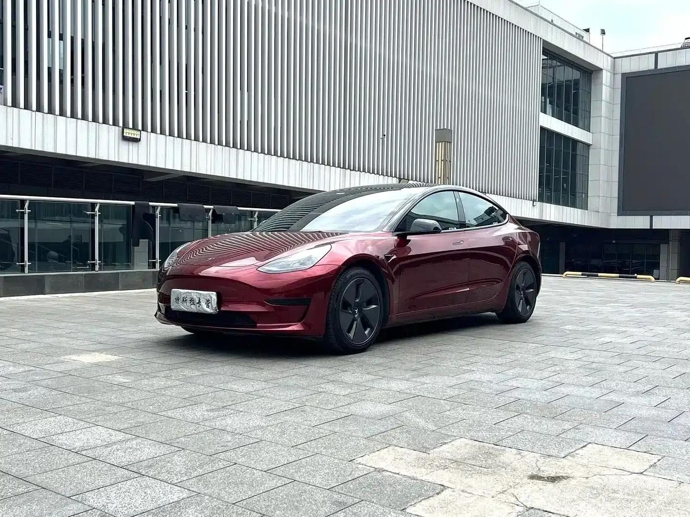 Model 3 2021 Facelift Standard Range Rear-Wheel Drive Upgrade Version 3D1 — миниатюра 1