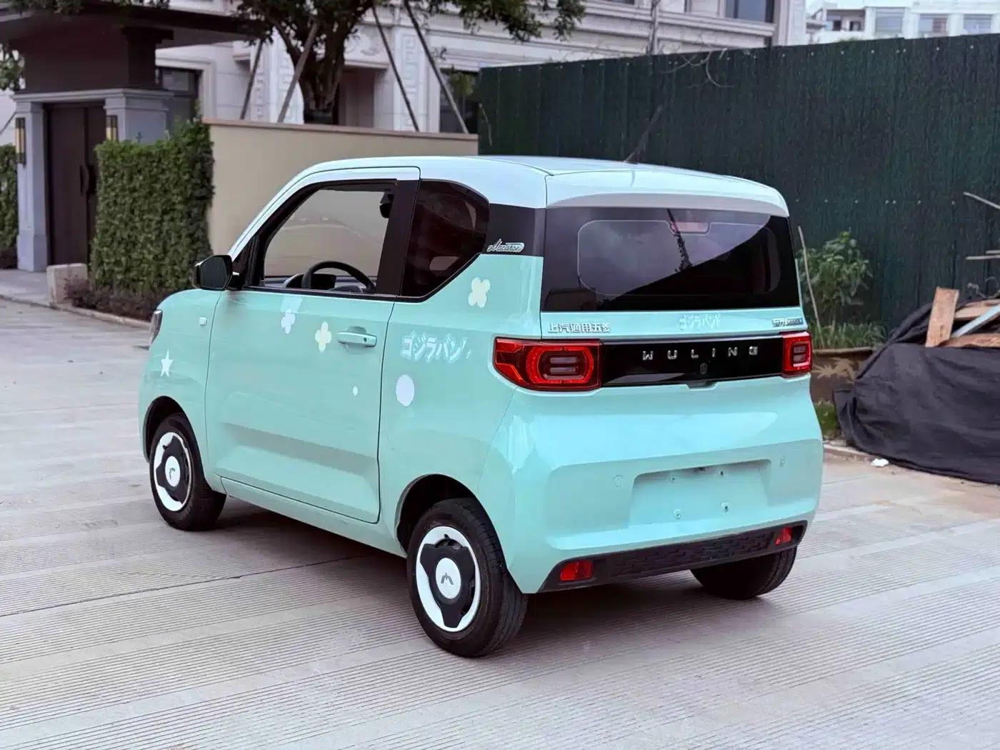 Hongguang MINIEV 2021 Macaron Sandwich Edition 120km Ternary Lithium Battery — миниатюра 7